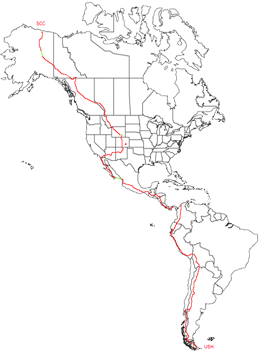 americas map